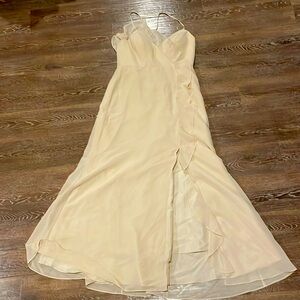 Champagne dress revelry size 6